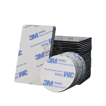 Combo 10 Miếng dán 3M với 2 mặt siêu dính, dày 2mm- Gắn giá đỡ điện thoại, camera hành trình, đồ gia dụng