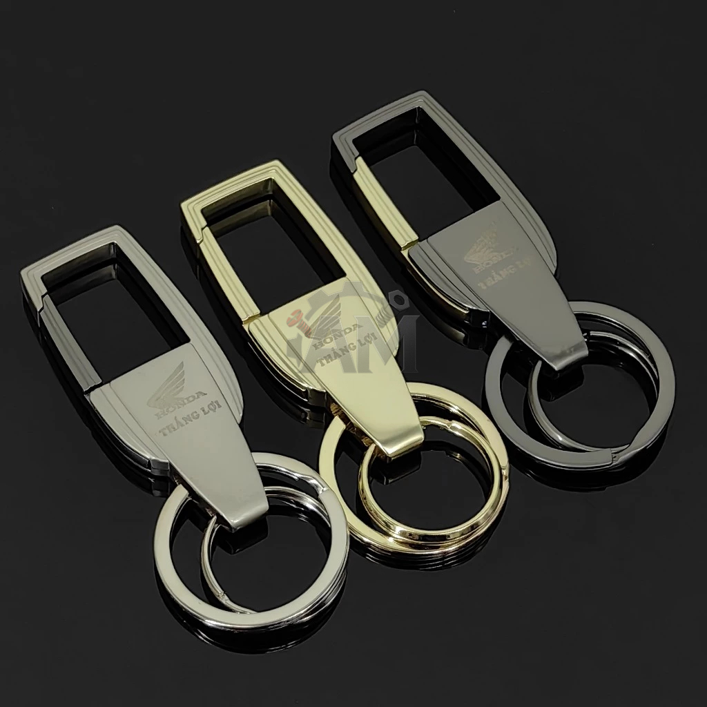 Móc Treo Chìa Khóa Proud Horse Cao cấp không rỉ +  Combo Bọc Chìa Khóa Xe Máy HonDa