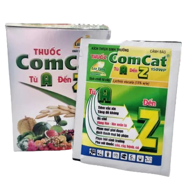 10 Gói Comcat A-Z 7,55gr Giúp Phát Triển Sinh Trưởng Cây Trồng | Shopee ...