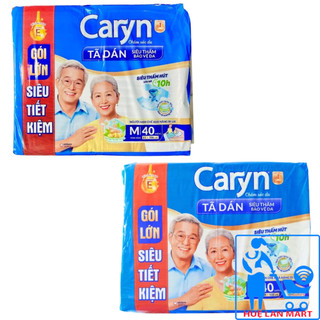 Bỉm Người Già - Tã Dán/ Tã Quần/ Tấm Đệm Lót Caryn Đủ Size 10/20/40 miếng