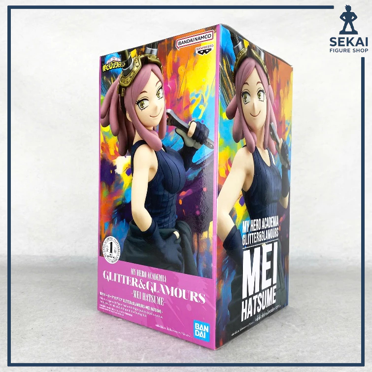 Figurine My Hero Academia Glitter & Glamours - Mirko Et Mei Hatsume, Banpresto, Japon 2025, Neuve
