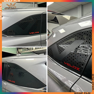 Tem kính tổ ông Toyota Veloz, Avanza (bộ 2 bên tặng gạt dán)