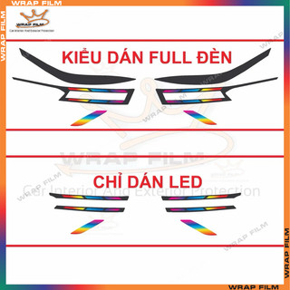 Tem dán đèn đổi màu Kia K3 Premium, Turbo, Delux, Luxury(Bộ 2 bên)