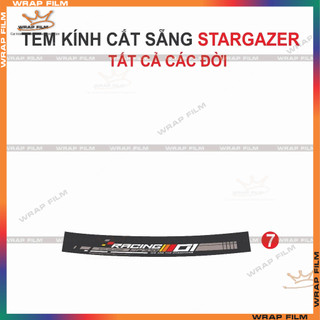 Tem kính cắt sẵn Stargazer ( tất cả đời đều dùng được) - Tem trang trí kính ô tô cao cấp không phai màu