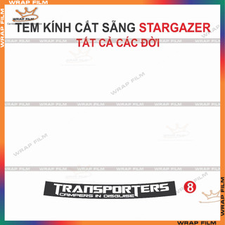 Tem kính cắt sẵn Stargazer ( tất cả đời đều dùng được) - Tem trang trí kính ô tô cao cấp không phai màu