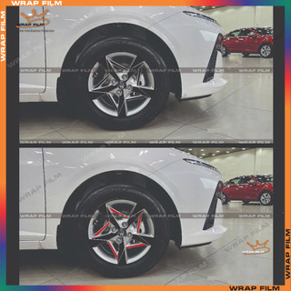 Decal dán mâm Accent 2025 ( bộ 5 bánh) - Decal chất liệu cao cấp không phai màu không thấm nước
