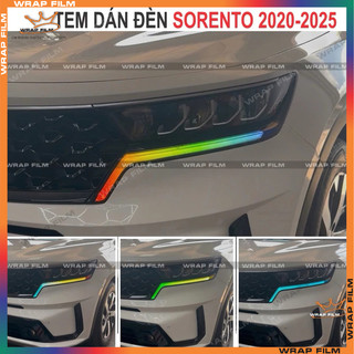 Tem dán đèn Kia Sorento ( 2 tem)