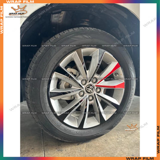 Decal dán mâm Toyota INNOVA Cross (bộ 5 bánh) - Decal dán mâm cao cấp không thấm nước không phai màu