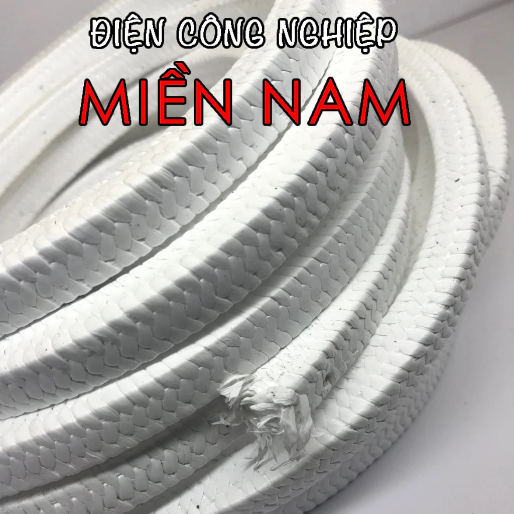 Dây tết chèn teflon chịu nhiệt độ cao, chống cháy( bán theo mét ...