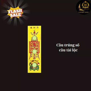 Linh Phù Lộc Đến Bất Ngờ - Phù Cầu Trúng Số, Cầu Tài Lộc May Mắn Bỏ Ví Điện Thoại