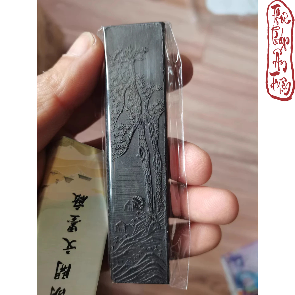 Mực Tàu Mực Thỏi Thư Pháp Mặc Điều Tùng Yên - Mực Làm Thủ Công Từ Màng Bồ Hóng Khói Đốt Cành Thông