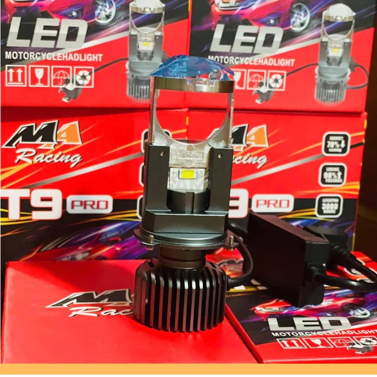Đèn led T9 Pro V2 75W, bi cầu T9 Pro gắn chóa zin siêu sáng, không chói mắt