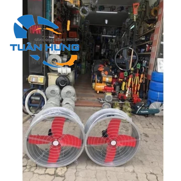 Quạt thông gió, quạt dọc trục, Quạt hút công nghiệp cho công trình nhà xưởng kích thước phi 200mm đến 500mm