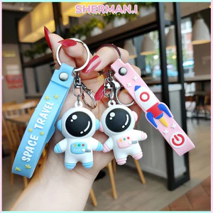 Móc chìa khóa búp bê phi hành gia hoạt hình dễ thương-SN