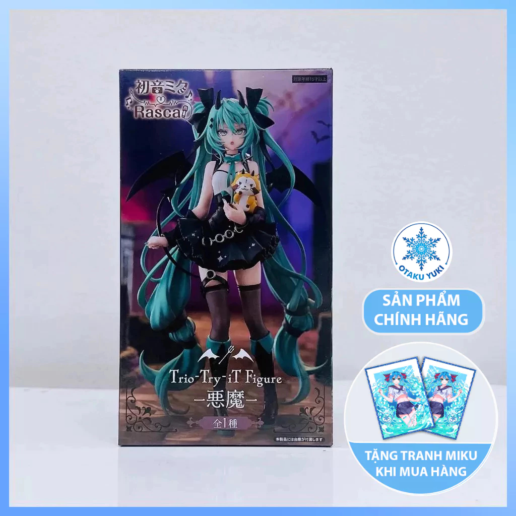 Mô Hình Hatsune Miku x Rascal - Devil Style - Trio-Try-iT Figure Chính ...