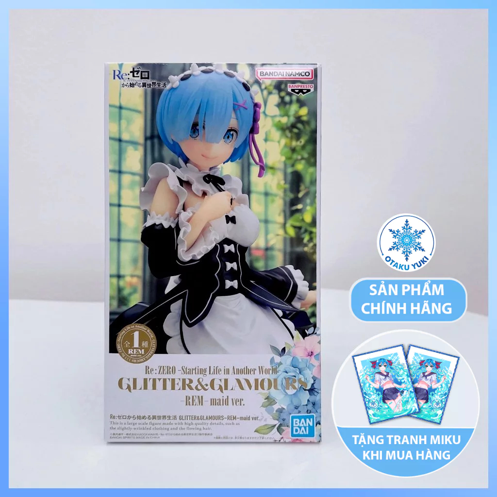Re:Zero Glitter&Glamours PVC Figure Rem 24 cm main image 1