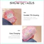 Vỏ bảo vệ tai nghe đổi màu hình chú chó con hoạt hình màu hồng cho Airpods 1 2 3 pro-SN