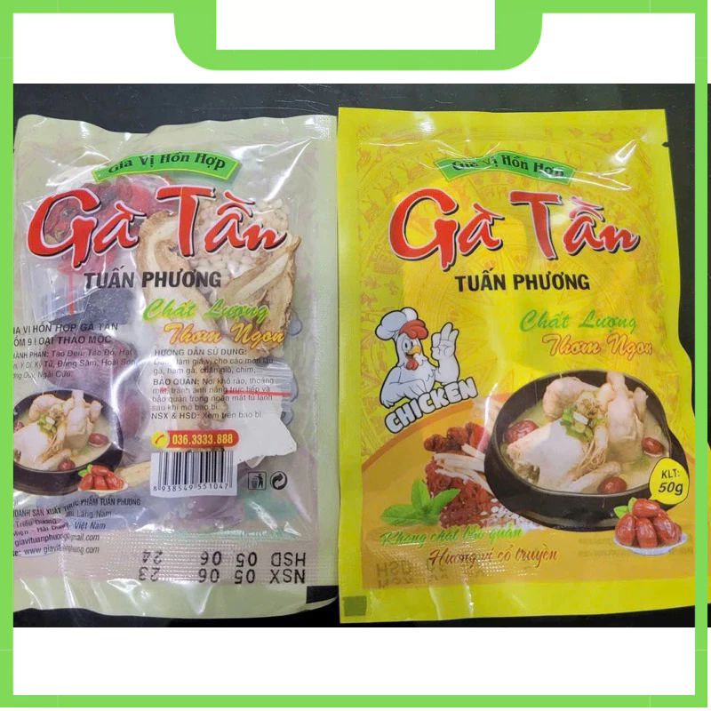 GIA VỊ GÀ TẦN TUẤN PHƯƠNG