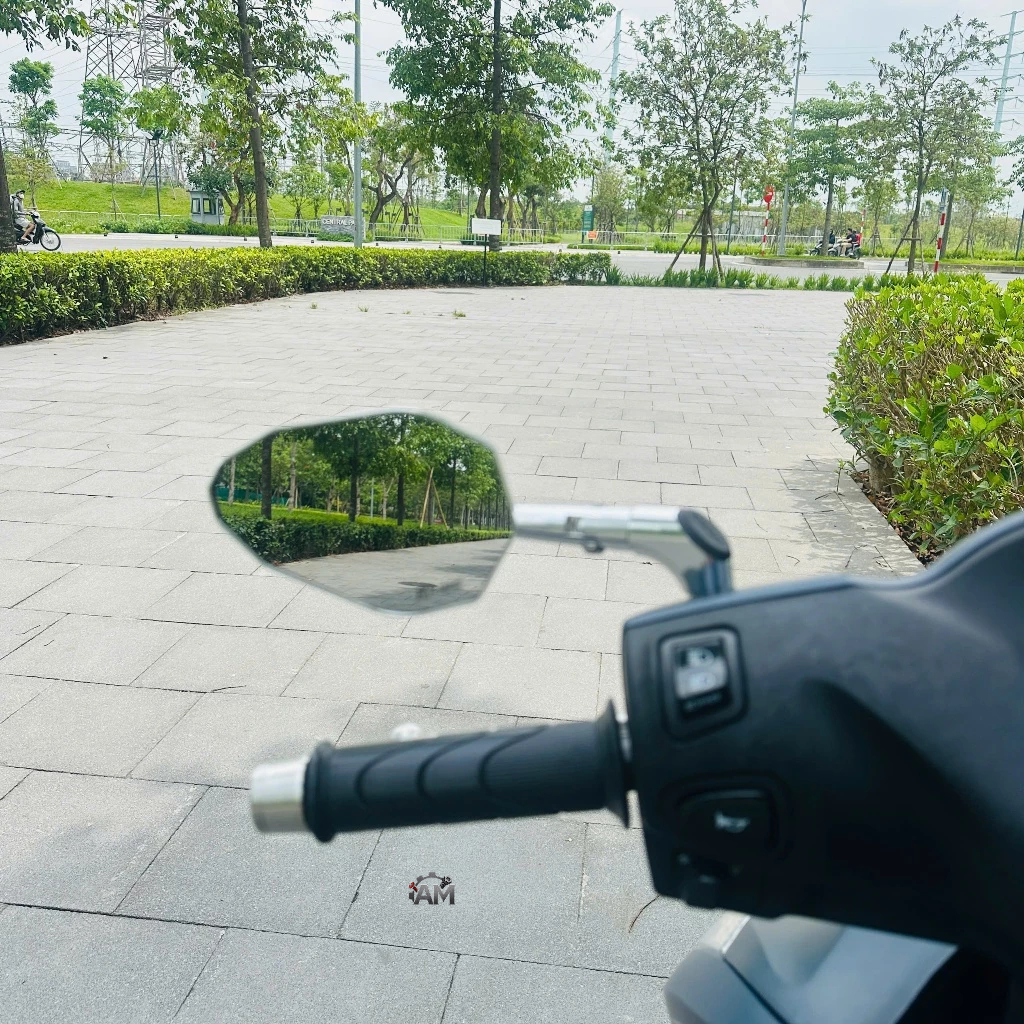 Gương chiếu hậu/Kiếng chiếu hậu H2C v1 v2 v3, Kính gấp gắn được cho tất cả dòng xe máy và xe điện-CNC