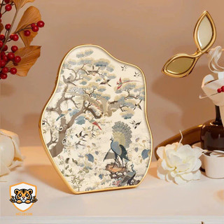 (N9) Tranh để bàn phong cách cổ điển-hiện đại trang trí nhẹ nhàng, decor xinh, quà tặng bạn bè đặc biệt