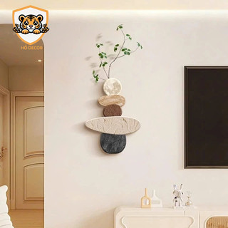 Tranh treo tường gài hoa lá giả trang trí nhà cửa mới lạ, tranh decor phòng ngủ, phòng khách, hành lang, quà tặng giá rẻ