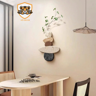 Tranh treo tường gài hoa lá giả trang trí nhà cửa mới lạ, tranh decor phòng ngủ, phòng khách, hành lang, quà tặng giá rẻ
