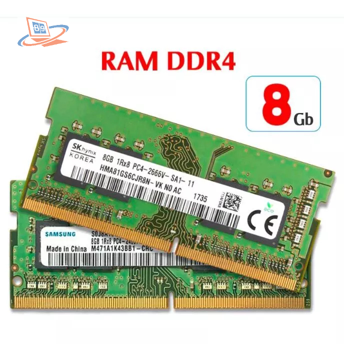 RAM Laptop DDR4 8GB 2400 3200 2133 2666MHz Samsung SKhynix Micron Bảo ...