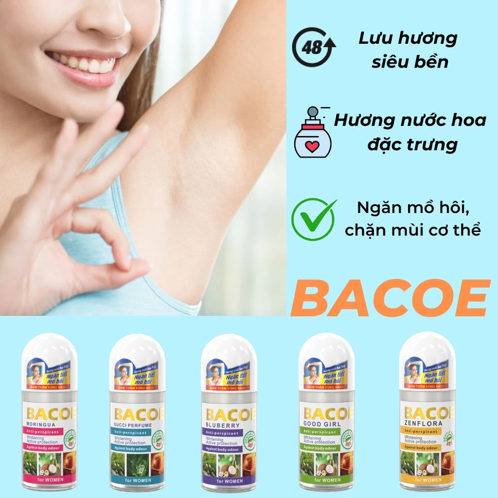 Lăn khử mùi BACOE