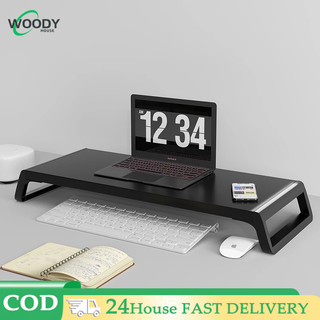 Vật liệu gỗ chất lượng cao Kệ máy tính Giá đỡ màn hình Kệ Giá Đỡ Màn Laptop Máy Tính Kiêm