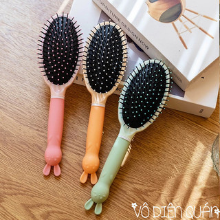Lược Chải Tóc Đệm Khí Massage Da Đầu Chống Tĩnh Điện Cao Cấp Màu Pastel Cute Dễ Thương