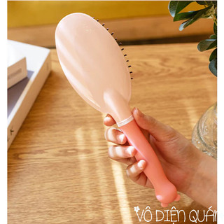 Lược Chải Tóc Đệm Khí Massage Da Đầu Chống Tĩnh Điện Cao Cấp Màu Pastel Cute Dễ Thương