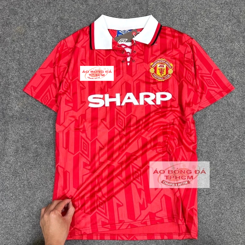 Retro.MU 1992 - Áo Bóng Đá RETRO CLASSlC hàng Thái cao cấp - RetroMU đỏ ...