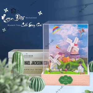 Tuyển tập các Mô hình đồ chơi DIY Nhà búp bê, Phòng búp bê mini bằng gỗ tự lắp ráp nhiều kiểu dáng