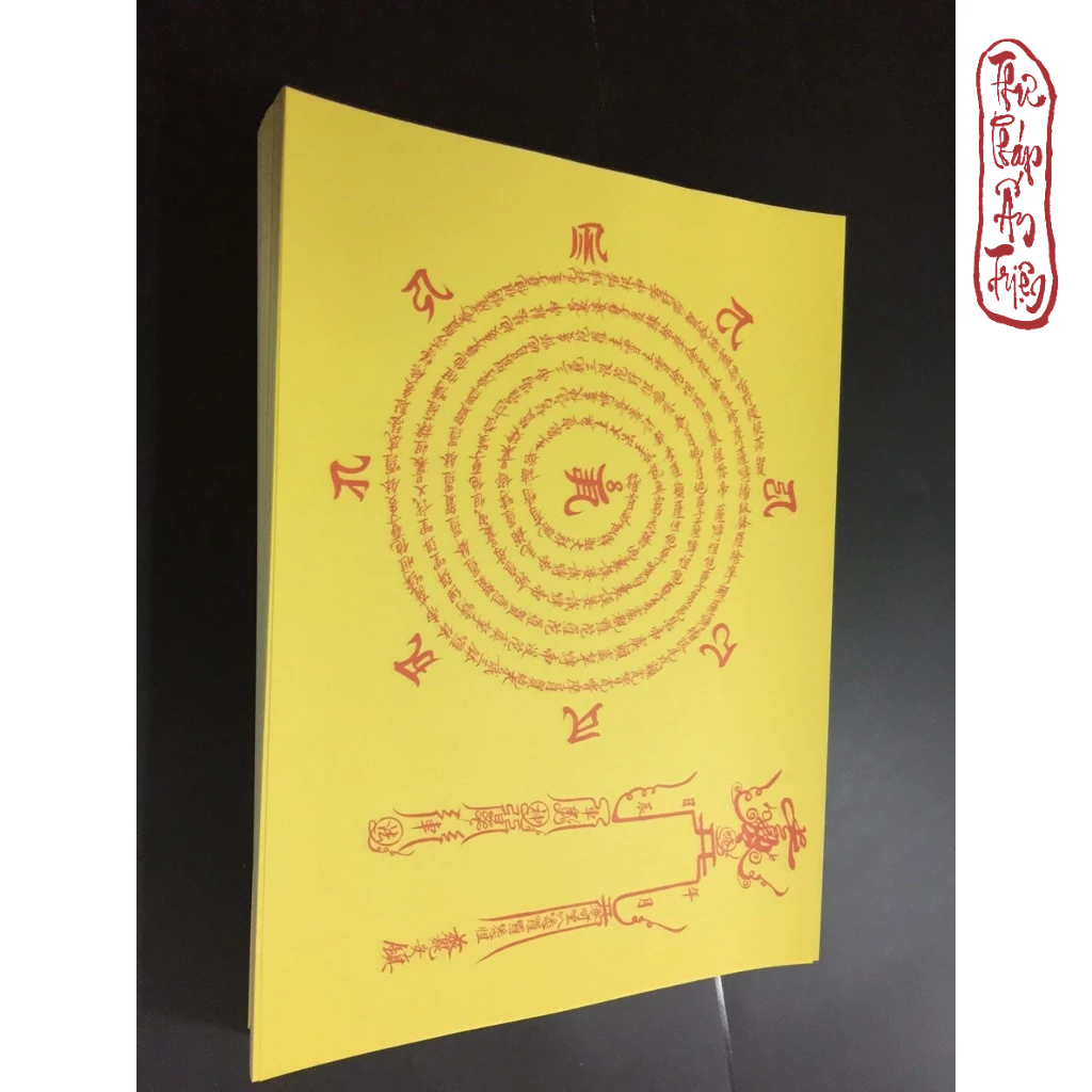 ( 21x30cm ) 100 lá Cốt Bát hương giấy
