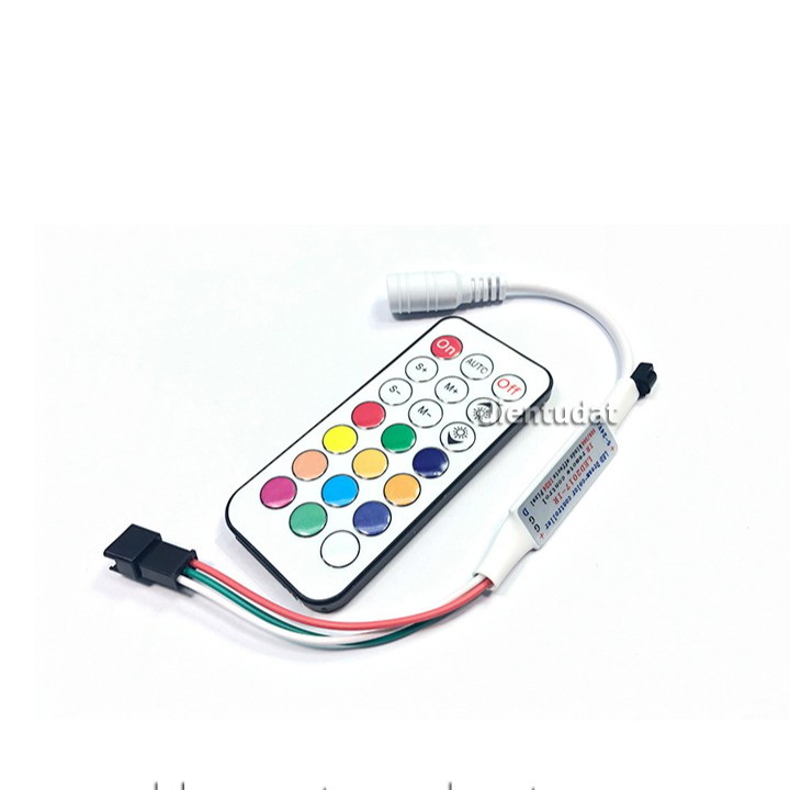Bộ Driver LED RGB WS2811 WS2812 1903 - Kèm Remote Hồng Ngoại | Shopee ...