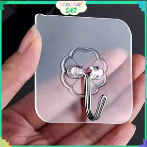 Móc Dán Tường Treo Đồ Trang Trí, Treo Ảnh, Dây Đèn, Phụ Kiện Decor Phòng Xinh Không Khoan
