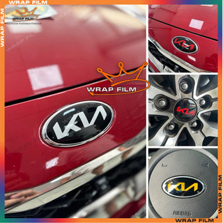 Decal logo KIA mới phản quang 3M từ 2016-2021(7 miếng tặng 3 miếng  )