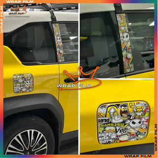 Decal trang trí nội thất Vinfast VF3 (không phai màu, không để lại keo)