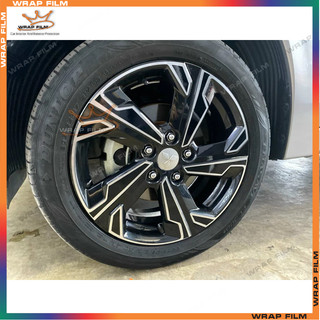 Decal dán mâm Xpander 2022 - 2025 premium (5bánh), Decal trang trí ô tô cao cấp không thấm nước không để lại keo