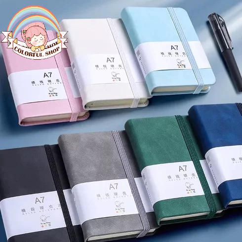 Sổ Tay Mini Da PU A7 96 Trang Ghi Chép Cao Cấp Nhiều Màu Cho Văn Phòng ...