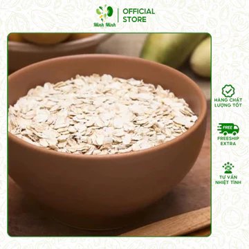 Yến Mạch Cán Vỡ Ăn Liền, Yến Mạch Tốt Cho Sức Khỏe Hệ Tiêu Hóa Hỗ Trợ Giảm Cân Túi 200gr, 500gr