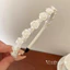 Băng đô cài tóc hoa hồng hòa trà nàng thơ phong cách thanh lịch bánh bèo thời trang Hàn Quốc cô dâu phù dâu cho nữ giơi.