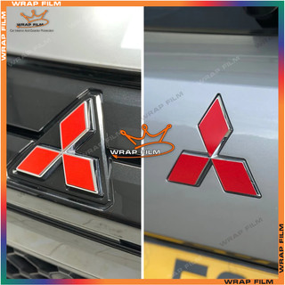 Decal phản quang dán logo Xforce, Xpander, Outlander, Decal cao cấp 3M không phai màu không để lại keo khi bóc