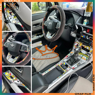 Decal dán nội thất Toyota Veloz
