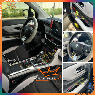 Decal dán nội thất Toyota Veloz