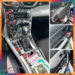 Decal dán nội thất Toyota Veloz