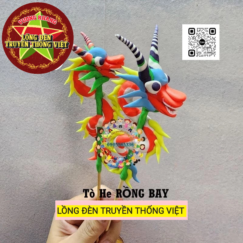 Tò He RỒNG BAY đồ chơi dân gian truyền thống Việt Nam bột để lâu được ...