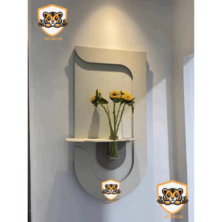 (K12) Tranh treo tường cắm hoa thật trang trí có đèn, tranh decor nhà cửa, cửa hàng, quán spa, cafe sang trọng, đẹp mắt