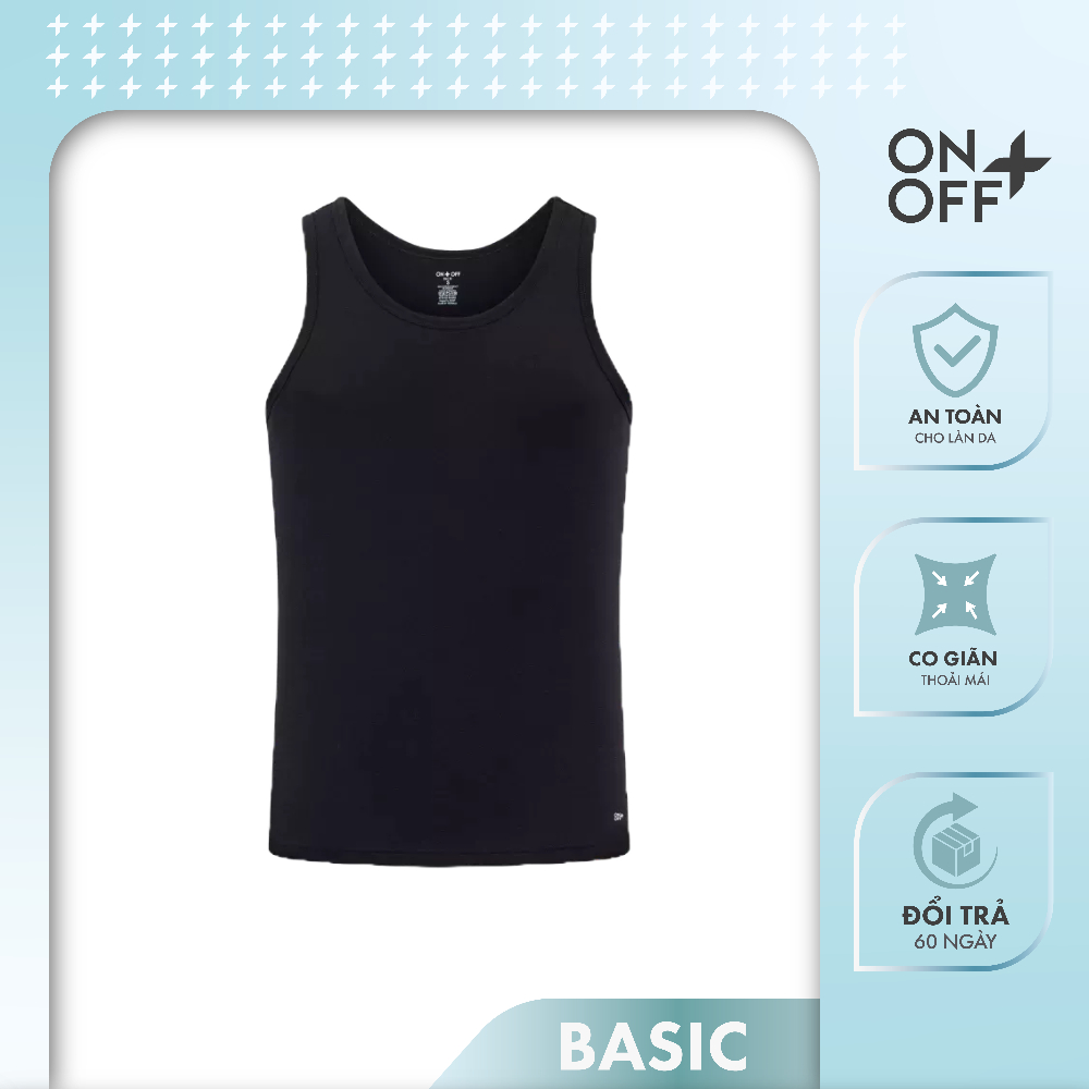 Ảnh Áo tanktop nam ONOFF mềm mịn, đàn hồi tốt - 18IA23A017 1