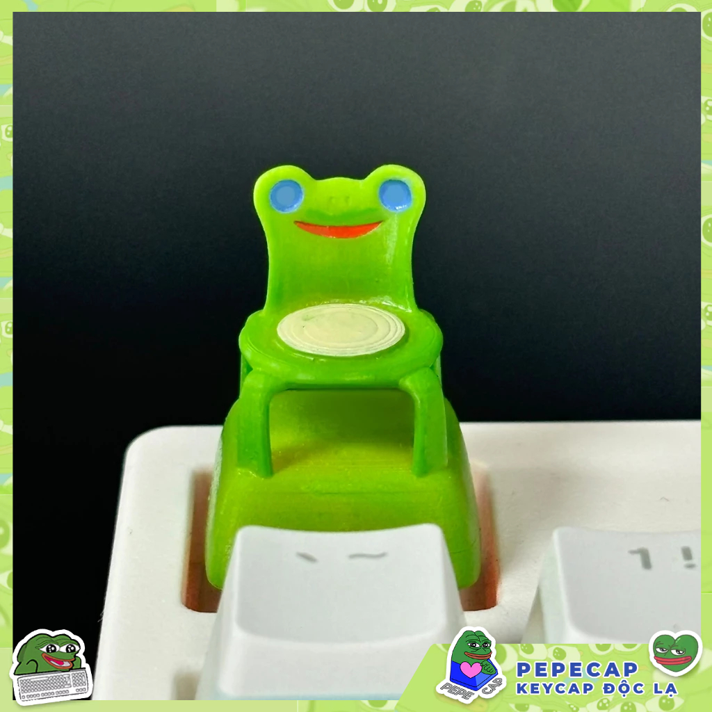 Keycap Froggy Chair - Ghế ết - Nút bàn phím meme - Độc quyền từ Pepecap ...